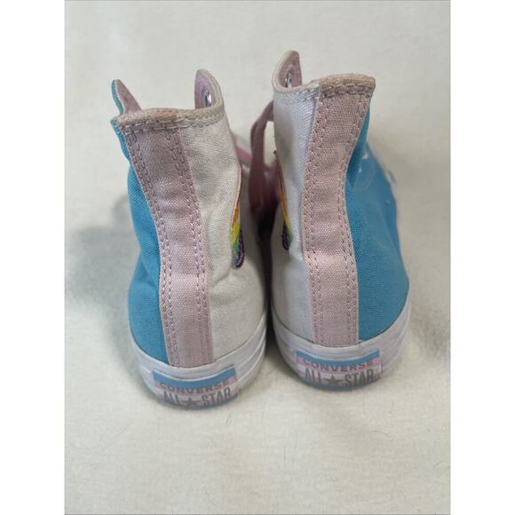 Converse PRIDE sneakers women's 7, men’s 5- EUC - Picture 5 of 9